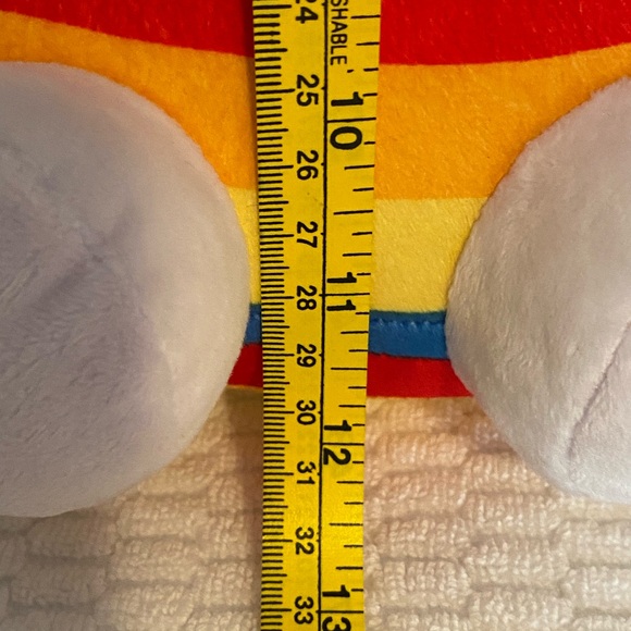 Ty Beanie Buddies Collection Colorful Rainbow Hello Kitty Plush Toy with Cupcake - Picture 7 of 8